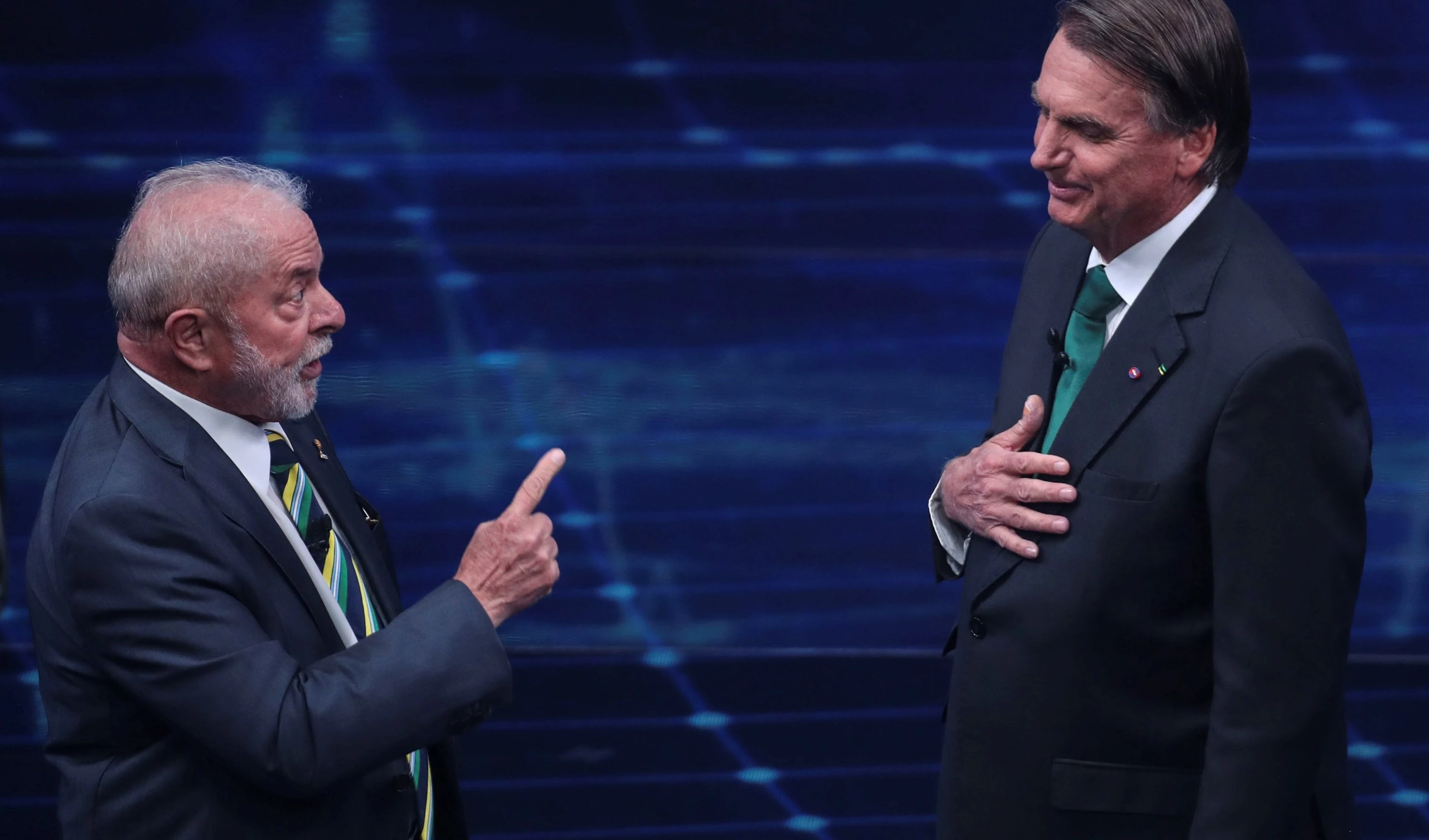 Lula responsabilizó a Bolsonaro de numerosos problemas actuales del país durante el debate trasmitido por los medios.