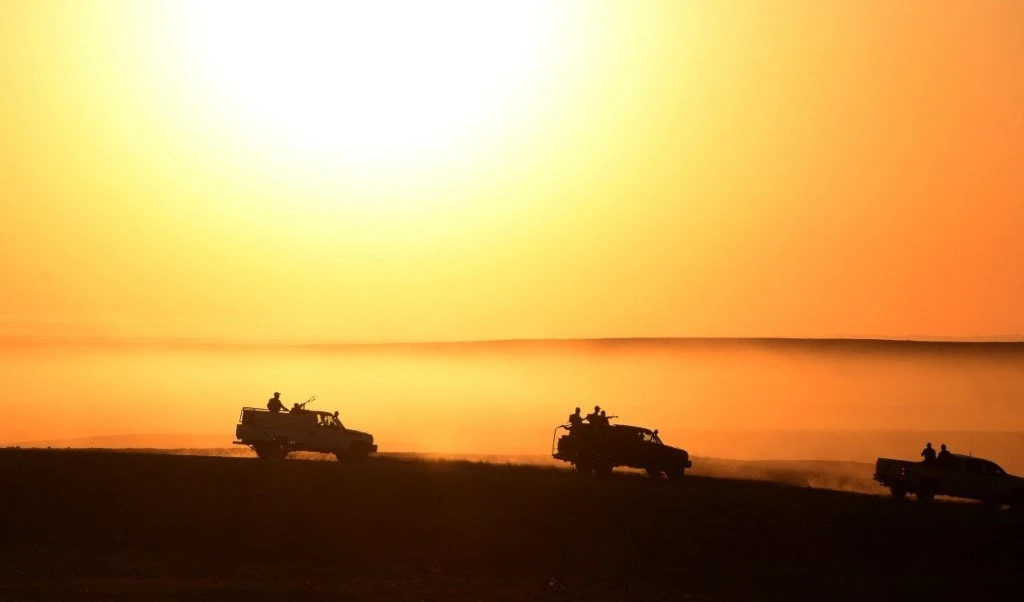 Fuerzas iraquíes persiguen a los miembros de Daesh (Foto: AFP)