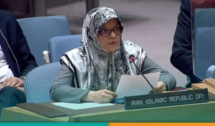 Zahra Ershadi, embajadora adjunta de Irán ante las Naciones Unidas.