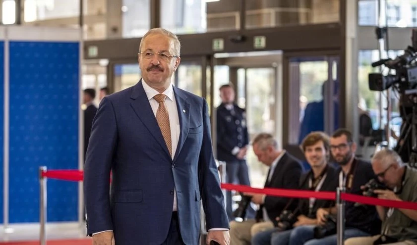 El ministro de Defensa de Rumanía, Vasile Dincu.