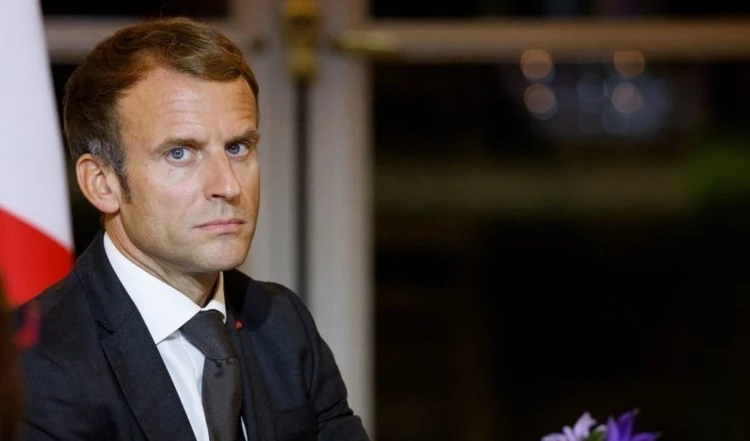 Emmanuel Macron, presidente de Francia.