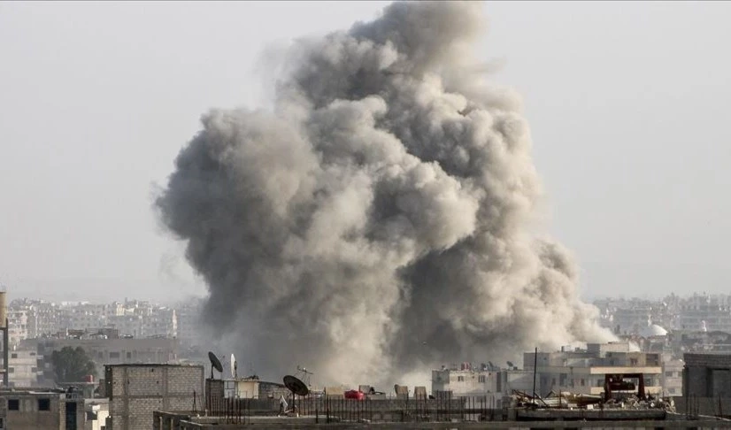 Agresión israelí a Damasco.