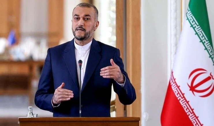 El ministro de Relaciones Exteriores de Irán, Hossein Amir Abdullahian.