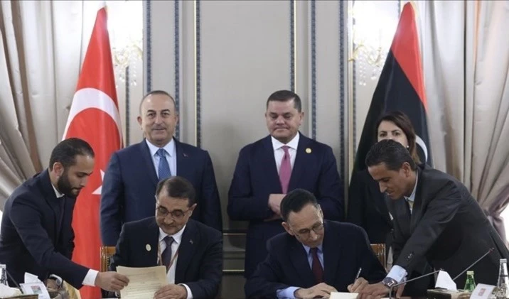 Una delegación turca firmó importantes acuerdos con el Consejo Presidencial libio.