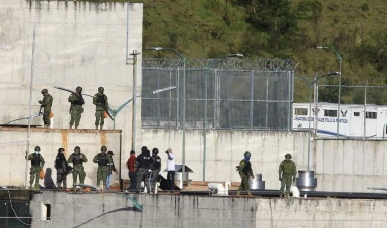 Motín en cárcel ecuatoriana.