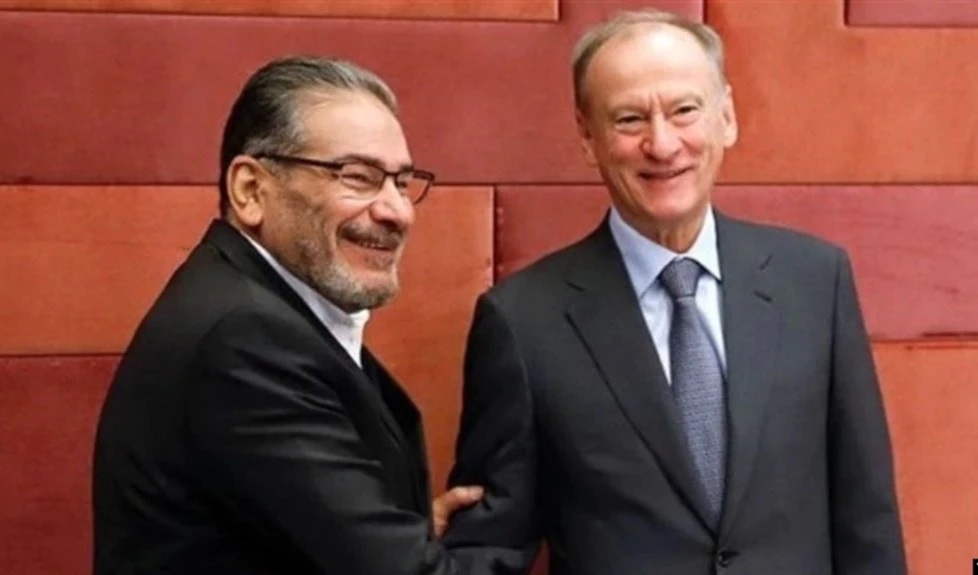 El secretario del Consejo de Seguridad de Rusia, Nikolai Patrushev, y el secretario del Consejo Supremo de Seguridad Nacional de Irán, Ali Shamkhani. El secretario del Consejo de Seguridad de Rusia, Nikolai Patrushev, y el secretario del Consejo Supremo de Seguridad Nacional de Irán, Ali Shamkhani.