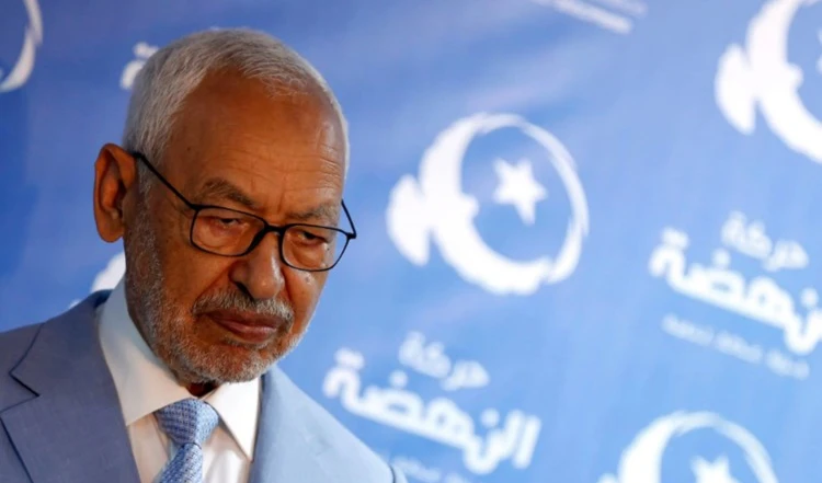 El jefe del movimiento Al-Nahda, Rached Ghannouchi.