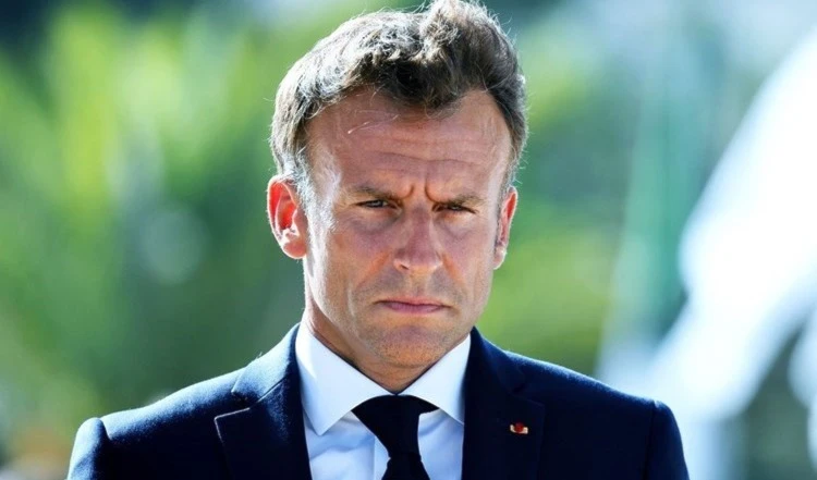 Emmanuel Macron, presidente de Francia.