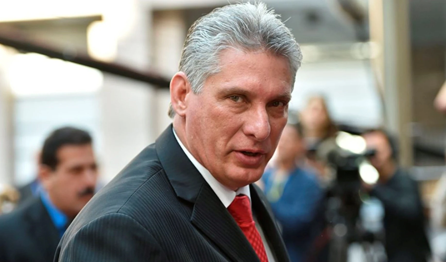 El presidente cubano Miguel Díaz-Canel Bermúdez. El presidente cubano Miguel Díaz-Canel Bermúdez.