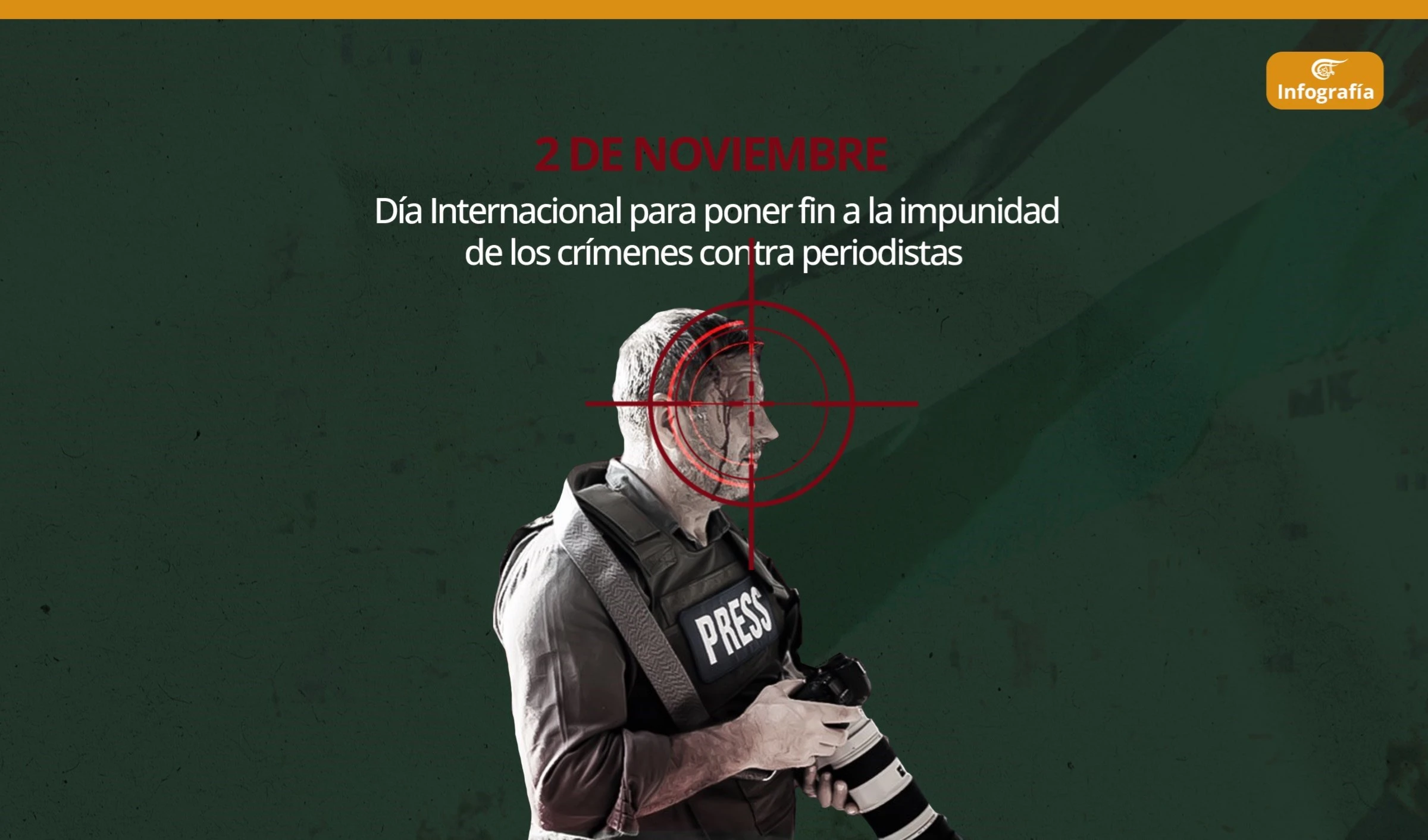 2 de noviembre, Día Internacional para poner fin a la impunidad de los crímenes contra periodistas