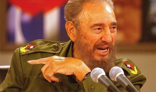 Fidel Castro Ruz, líder histórico de la Revolución cubana.