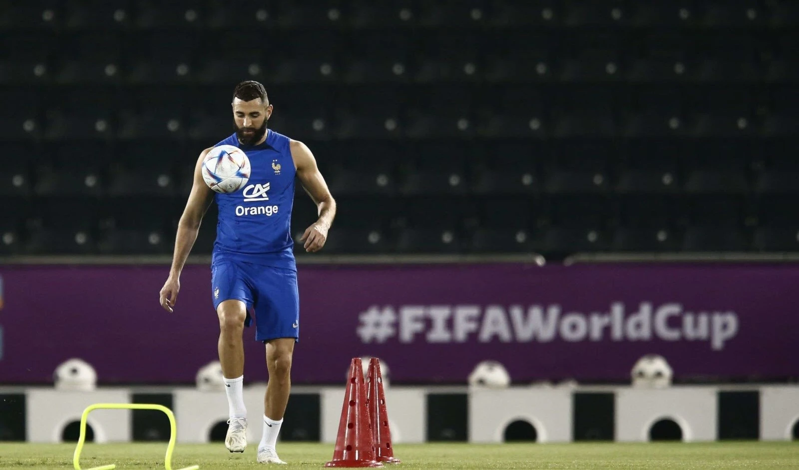 Francés Karim Benzema no está apto para regresar al mundial de fútbol