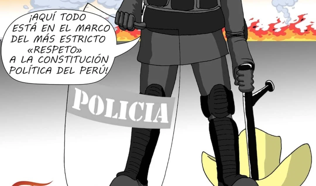 Perú rechaza con la porra en la mano, postura de cuatro países