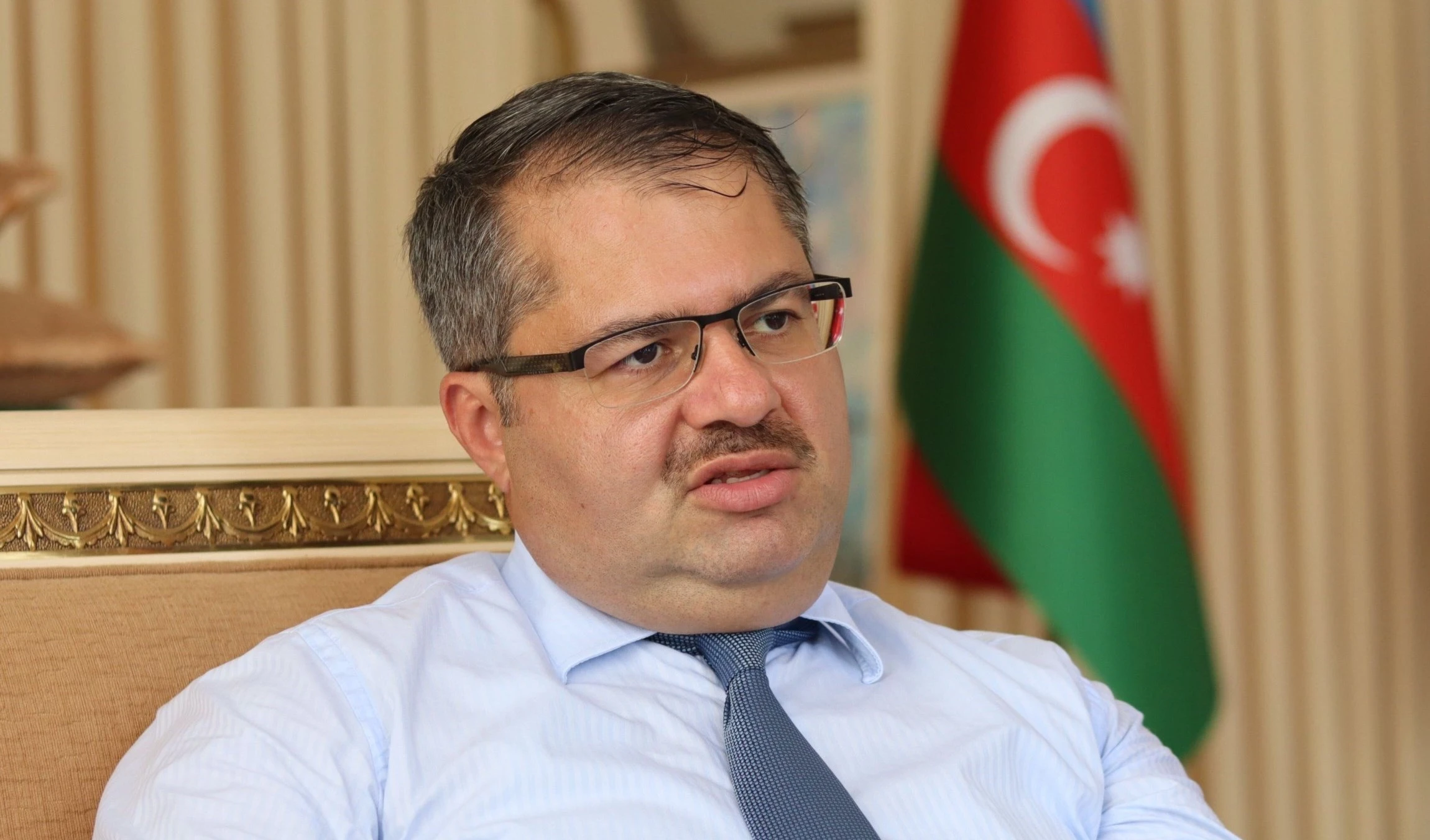 El embajador de Azerbaiyán en Estados Unidos, Khazar Ibrahim. El embajador de Azerbaiyán en Estados Unidos, Khazar Ibrahim.