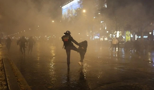 Disturbios en Francia tras derrota en el Mundial