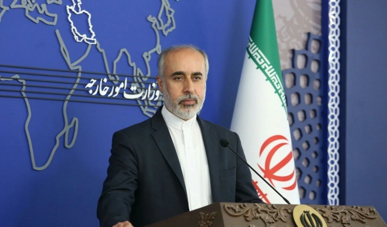 El portavoz del Ministerio de Relaciones Exteriores de Irán, Nasser Kanaani.