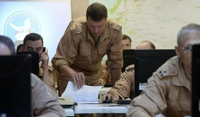 Sede del Centro ruso para la Reconciliación en Siria.