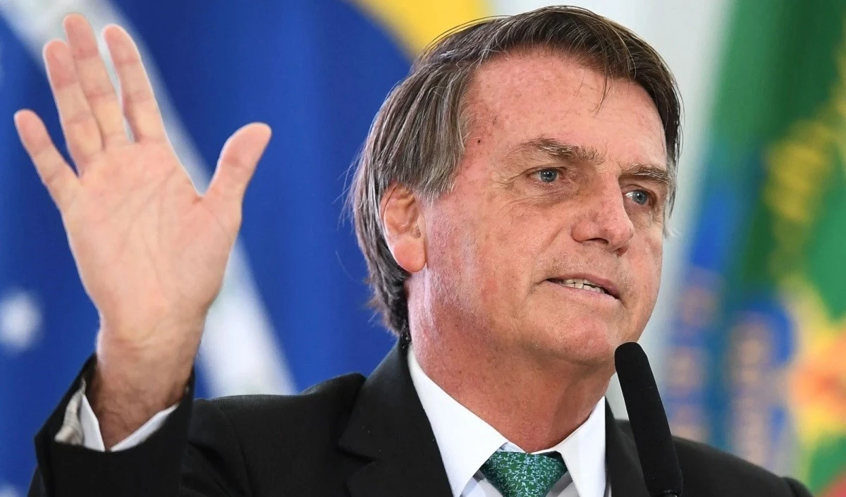 El derrotado mandatario Jair Bolsonaro.