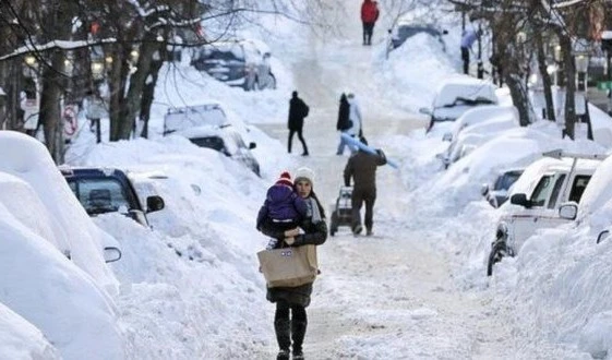 Caos en Estados Unidos causa la tormenta del siglo