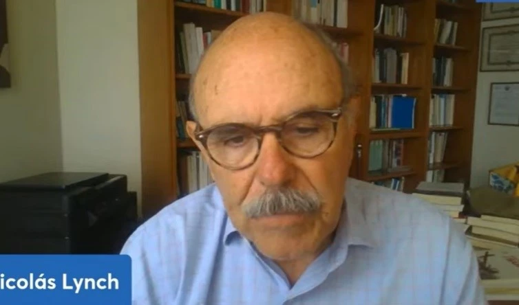 Nicolás Lynch, politólogo y exembajador de Perú en Argentina.