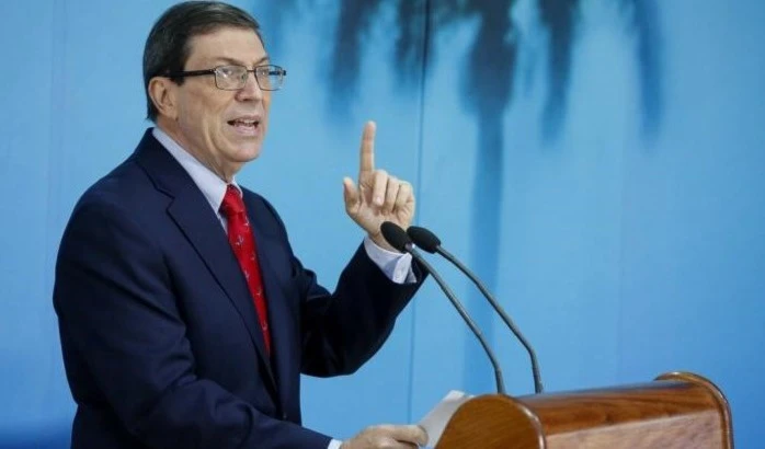 Bruno Rodríguez Parrilla, ministro de Relaciones Exteriores de Cuba.