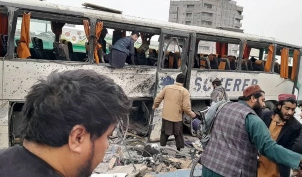 Atentado terrorista en la localidad afgana de Mazar-i-Sharif.