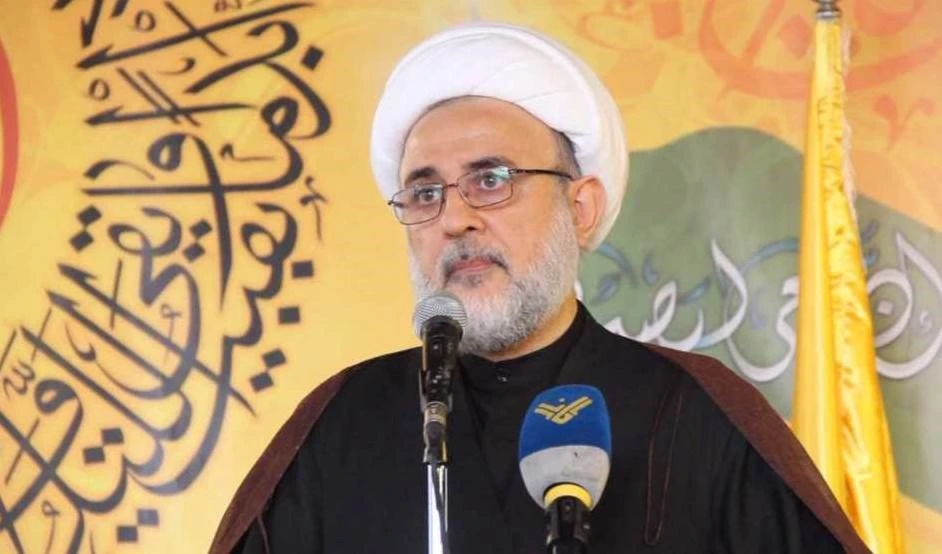 Cheikh Nabil Qaouk, miembro y jefe adjunto del consejo ejecutivo de la Resistencia libanesa.