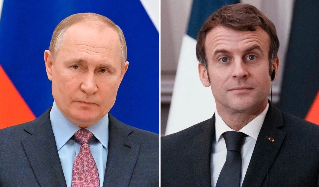 Putin y Macron acuerdan organizar grupo de trabajo para lograr alto el fuego en Ucrania