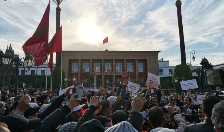 Protestan en Marruecos contra el deterioro de las condiciones de vida