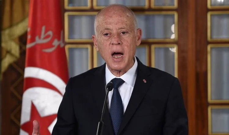 Kais Saied, presidente de Túnez.