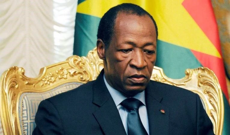 El expresidente de Burkina Faso, Blaise Compaore.