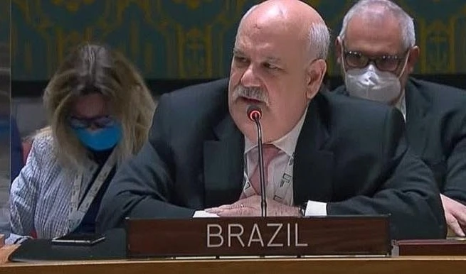 El embajador brasileño en ONU, Ronaldo Costa Filho.