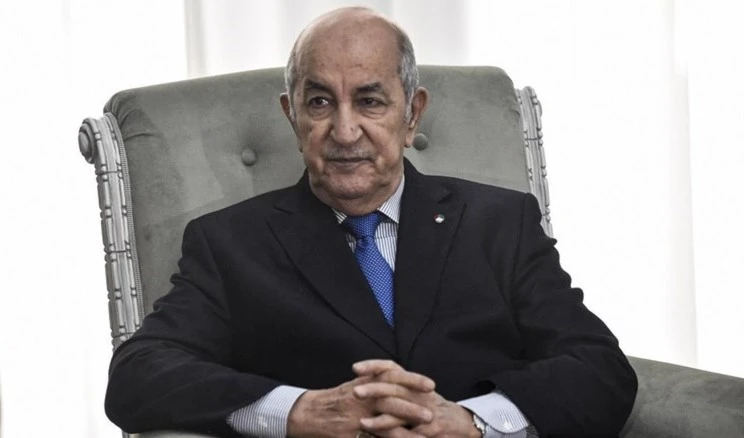 El presidente de Argelia, Abdelmadjid Tebboune.