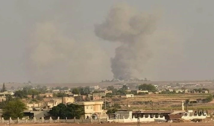 Ocupación turca bombardea localidades sirias en Hasakeh.
