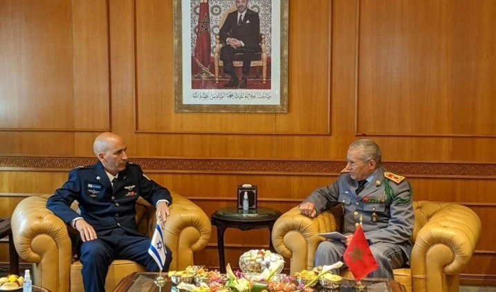 Delegación militar israelí visita Marruecos.