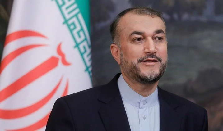Hossein Amir Abdullahian, canciller de Irán. Hossein Amir Abdullahian, canciller de Irán.