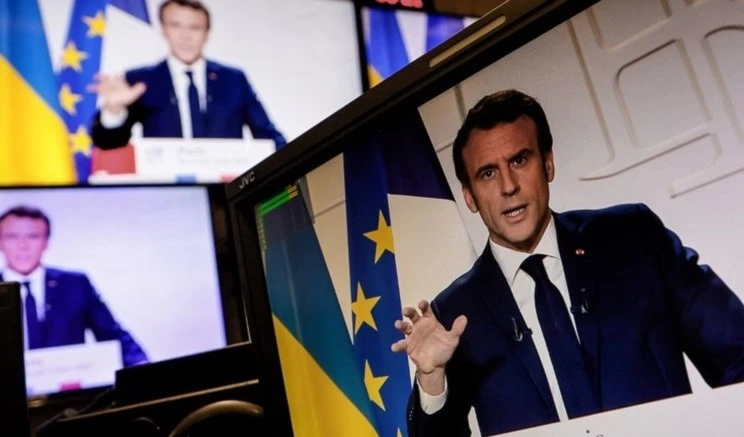 Vladimir Putin renunció a sus compromisos y eligió la guerra, dice Macron.