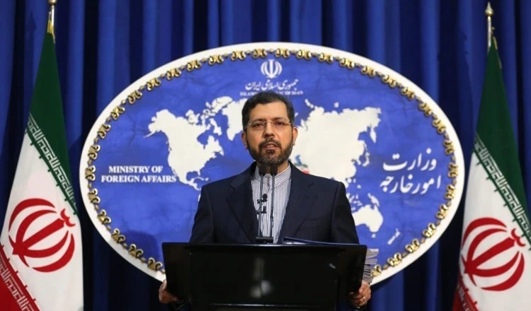 Saeed Khatibzadeh, vocero de la Cancillería iraní.