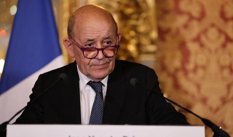 El canciller francés, Jean-Yves Le Drian. El canciller francés, Jean-Yves Le Drian.