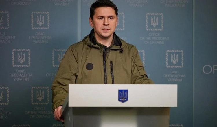 El asesor presidencial de Ucrania, Mijail Podolyak. El asesor presidencial de Ucrania, Mijail Podolyak.