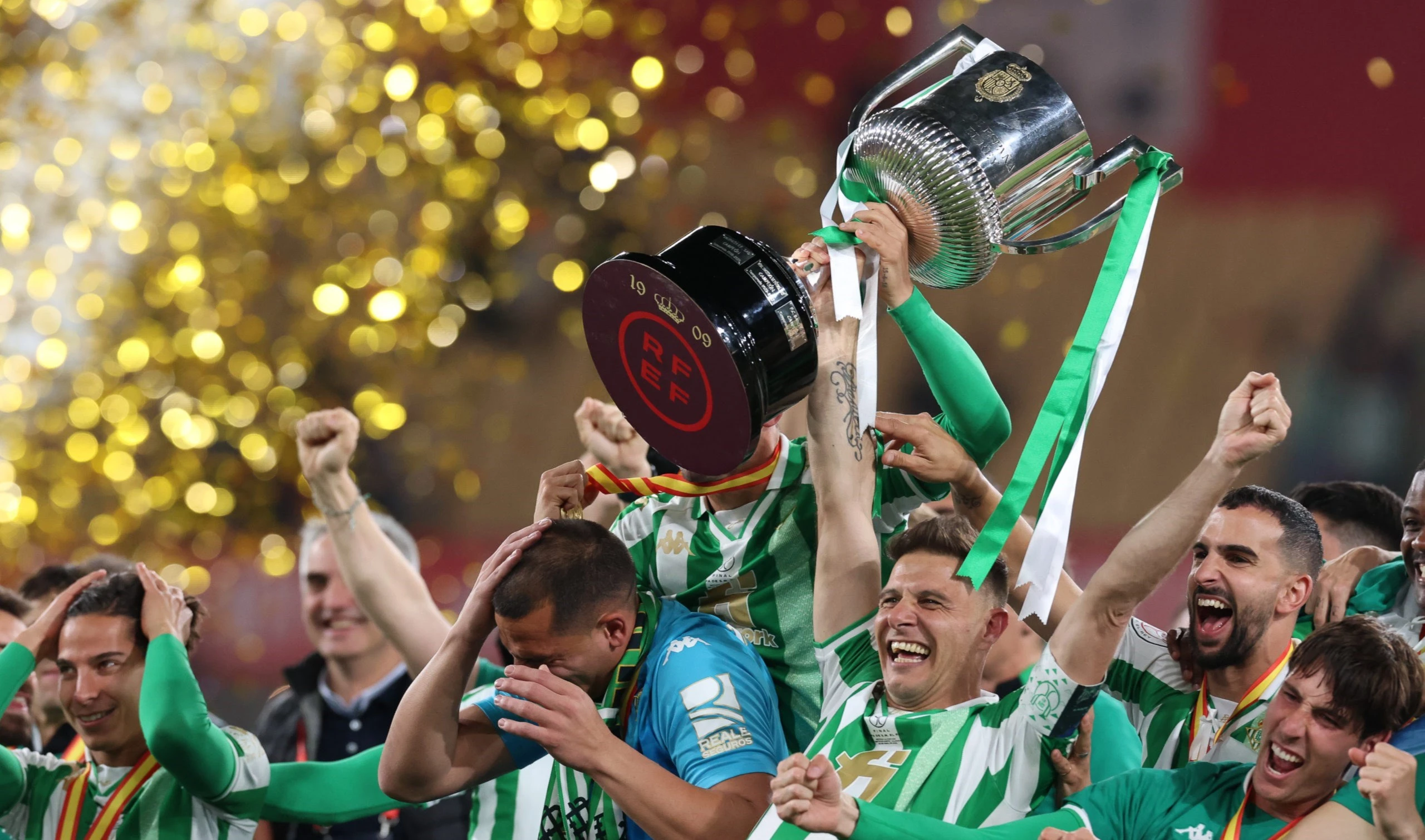 Betis gana Copa del Rey de España de fútbol