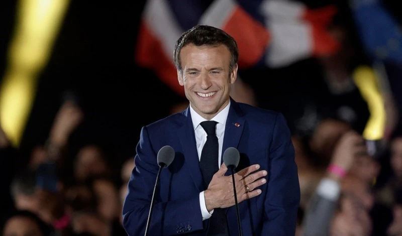 Jefes de Estado felicitan a Macron por su reelección. Jefes de Estado felicitan a Macron por su reelección.