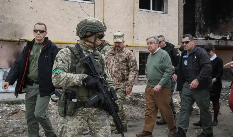 El Consejo de Seguridad fracasó en evitar el conflicto armado en Ucrania, declara Guterres. El Consejo de Seguridad fracasó en evitar el conflicto armado en Ucrania, declara Guterres.