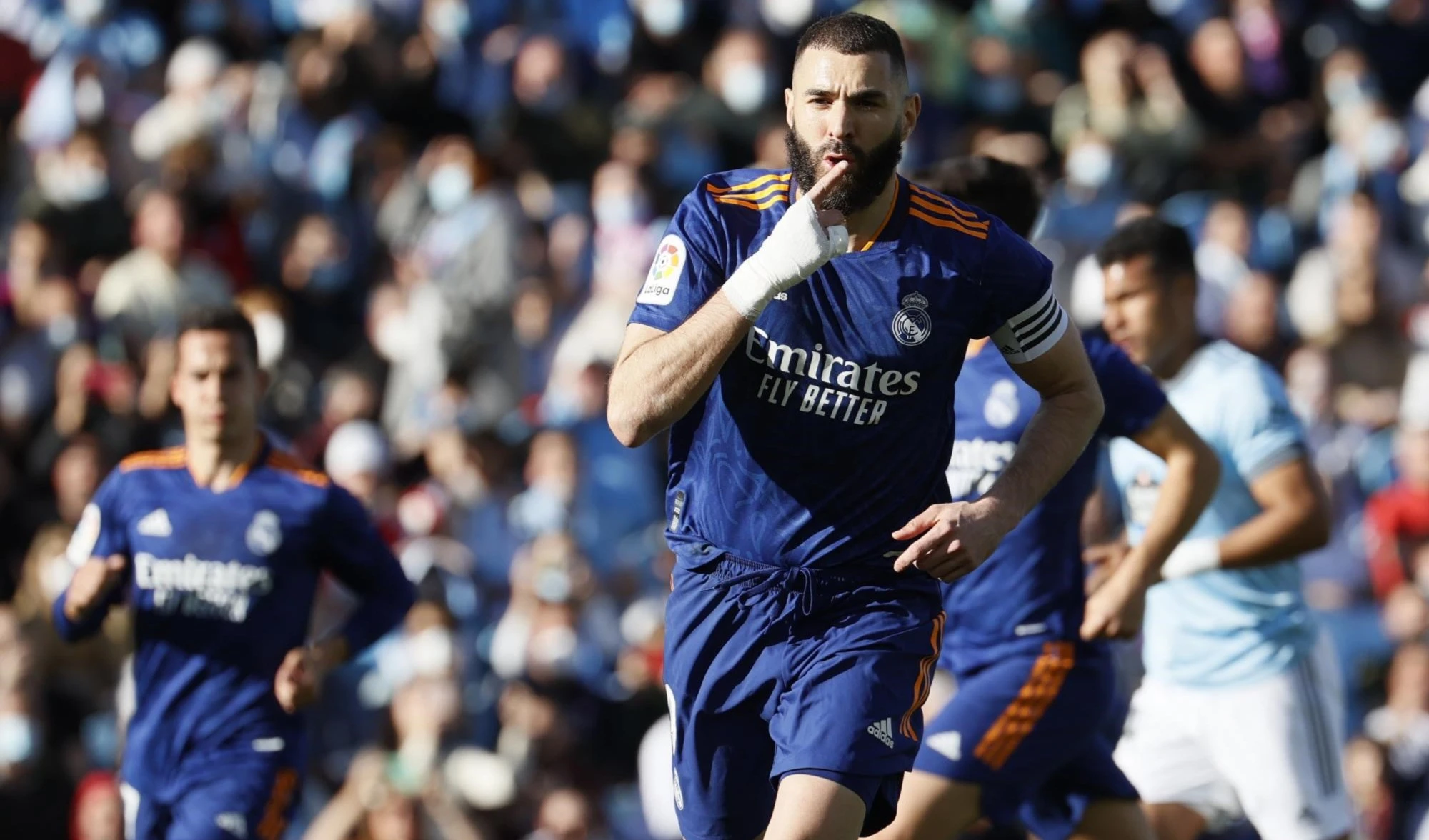 Benzema guía éxito de Real Madrid en fútbol español Benzema guía éxito de Real Madrid en fútbol español