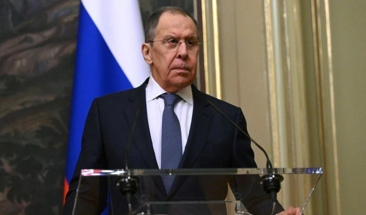 Serguei Lavrov, canciller ruso. Serguei Lavrov, canciller ruso.