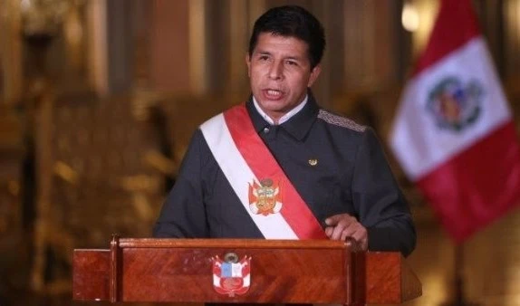 Pedro Castillo, presidente de Perú.