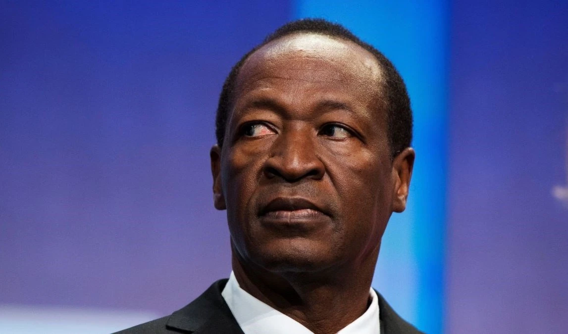 El expresidente de Burkina Faso, Blaise Compaore.