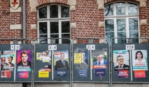 Encuesta para elecciones francesas ubican a Macron y Le Pen como líderes