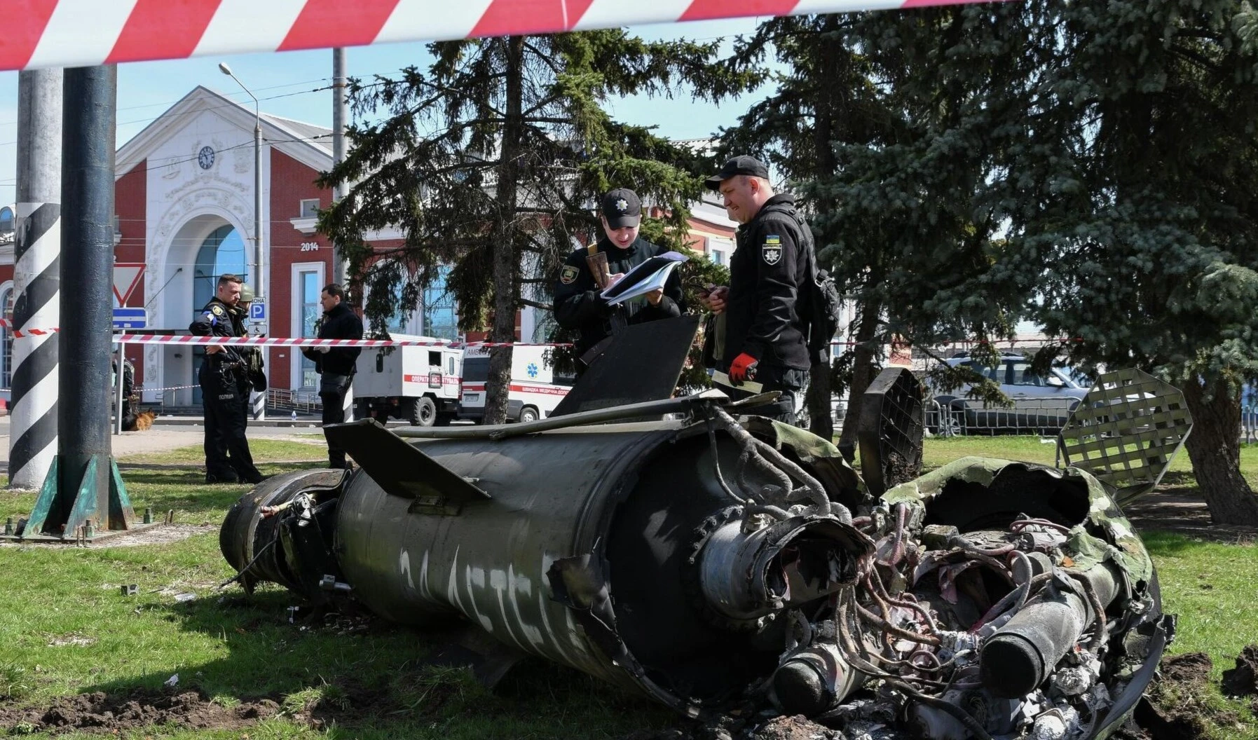 Rusia abre investigación penal sobre ataque en Kramatorsk, Ucrania Rusia abre investigación penal sobre ataque en Kramatorsk, Ucrania