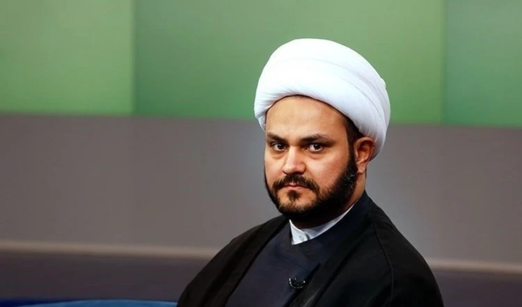 El secretario general del movimiento Al-Nujaba, cheikh Akram al -kaabi.